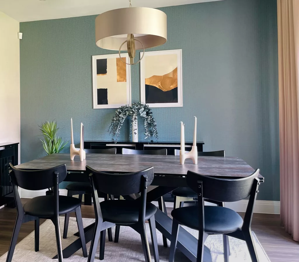 dining room interior project design